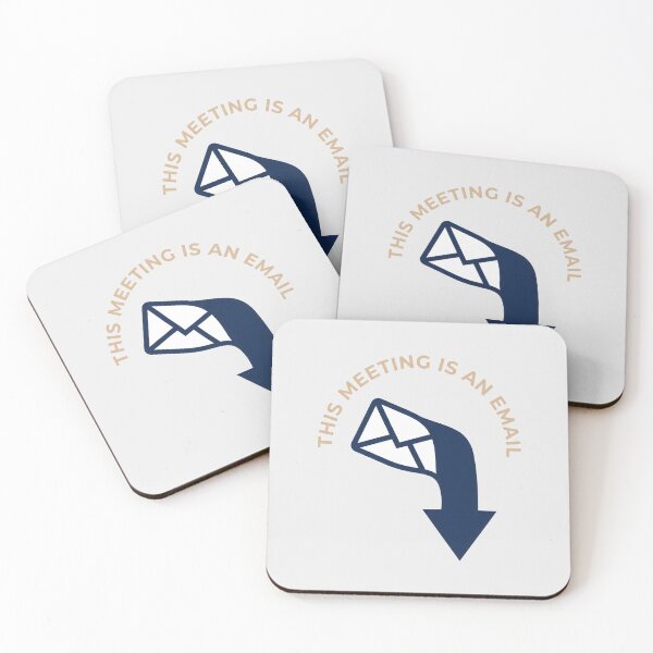 Item preview, This Meeting Is An Email Office Humor designed and sold by SplashTastic.