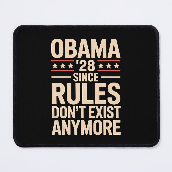 Item preview, Funny Obama 2028 Since Rules Don’t Exist Anymore, Political Humor, Presidential Election Parody designed and sold by SilviCarry.