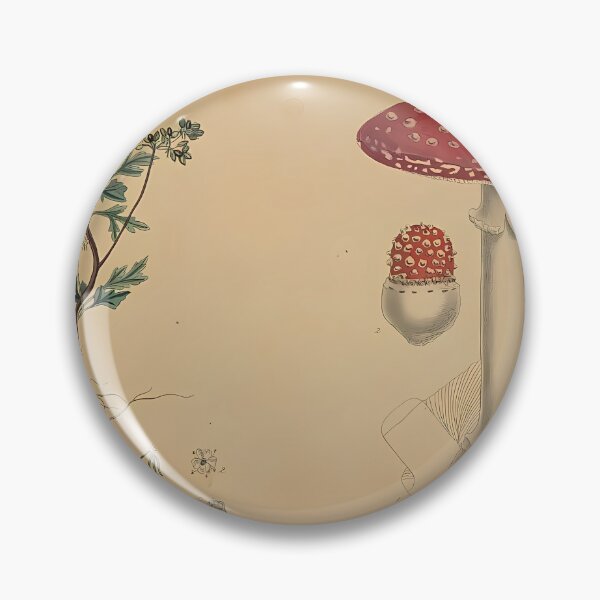 Item preview, Herb And Mushroom Study | Vintage Mycology designed and sold by GammaRay.