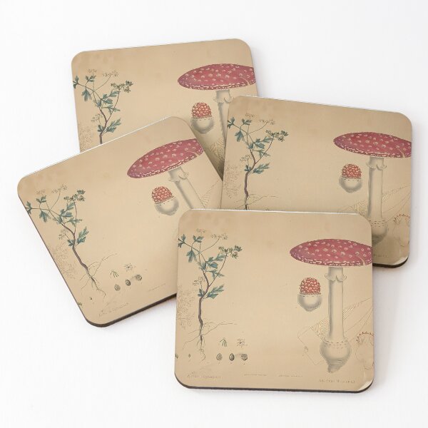 Item preview, Herb And Mushroom Study | Vintage Mycology designed and sold by GammaRay.