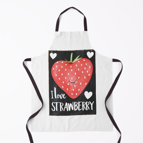 Item preview, Cute Polka Dot Strawberry with Happy Face designed and sold by Piotrek0001.
