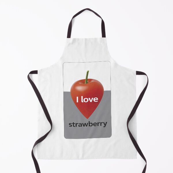 Item preview, Simple Apple Shaped Strawberry Graphic designed and sold by Piotrek0001.