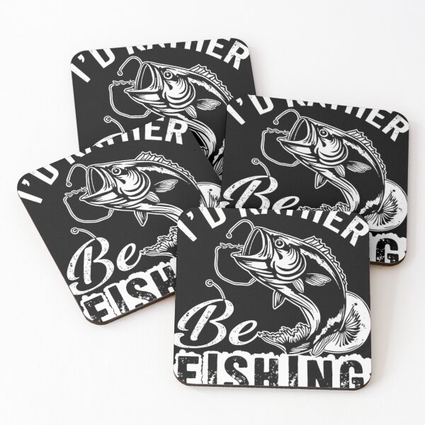 Item preview, Funny I_D Rather Be Fishing-Shirt Men Boy Bass Dad Graphic T-Shirt designed and sold by FlankinMew.