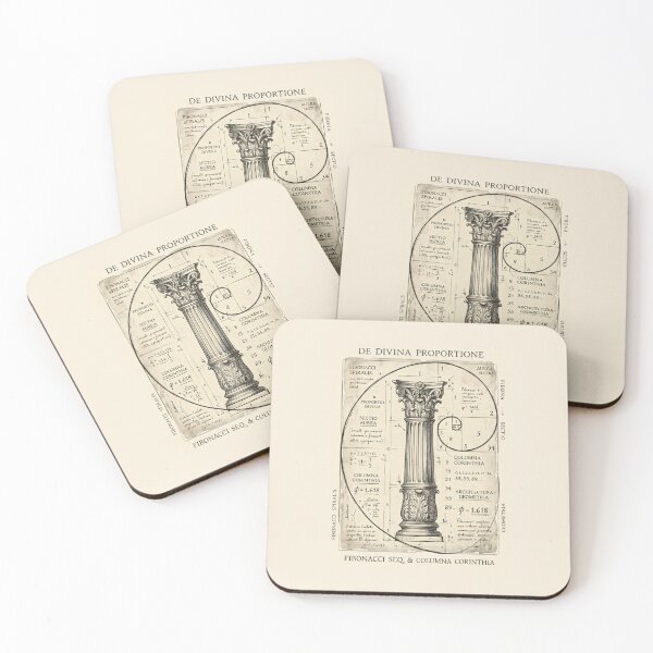 Item preview, De Divina Proportione Renaissance Geometry designed and sold by SplashTastic.