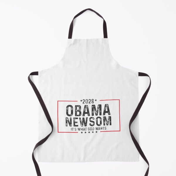Item preview, Funny Obama Newsom 2028 Political Satire designed and sold by SilviCarry.