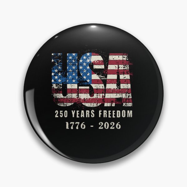 Item preview, USA 250 Years Freedom 1776-2026 Vintage American Flag Patriotic Distressed Design designed and sold by EichStore.
