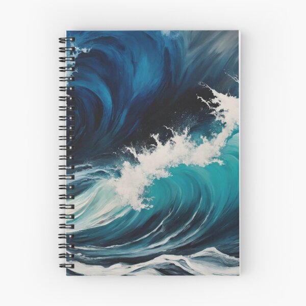 Item preview, Turbulent Dreams - Waves of Power designed and sold by Undersea Ai Art.