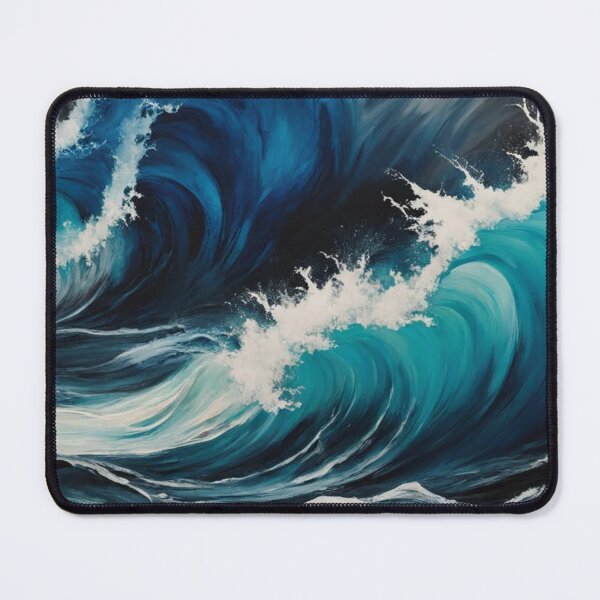 Item preview, Turbulent Dreams - Waves of Power designed and sold by Undersea Ai Art.