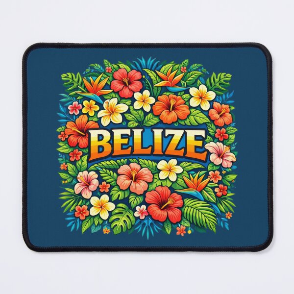 Item preview, Belize - Tropical Caribbean Flowers designed and sold by Myra365Art.