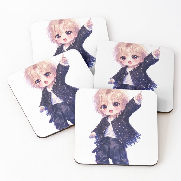 Artikelvorschau, Niedliche Jimin BTS Chibi Fan-Art – Kpop Engel Cartoon Ästhetik Design entworfen und verkauft von Feminine Energy Studio .