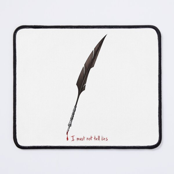 Item preview, Blood Ink Macabre Quill Poster designed and sold by agearb.