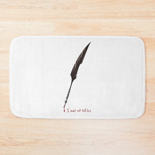 Item preview, Blood Ink Macabre Quill Poster designed and sold by agearb.