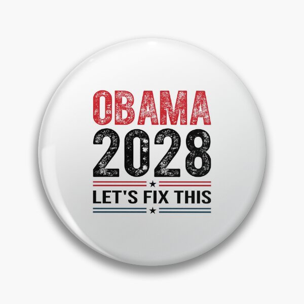 Item preview, Obama 2028 Let's Fix This, Retro Political, Funny Vote Hope Change, Trump Hater Gift, Presidential Election designed and sold by SilviCarry.