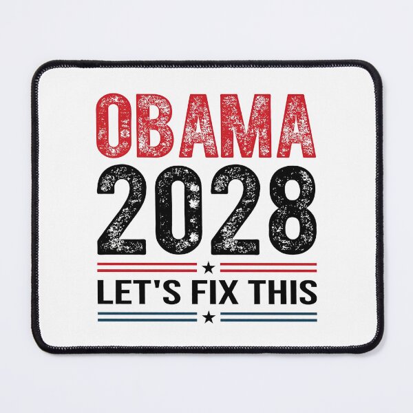 Item preview, Obama 2028 Let's Fix This, Retro Political, Funny Vote Hope Change, Trump Hater Gift, Presidential Election designed and sold by SilviCarry.