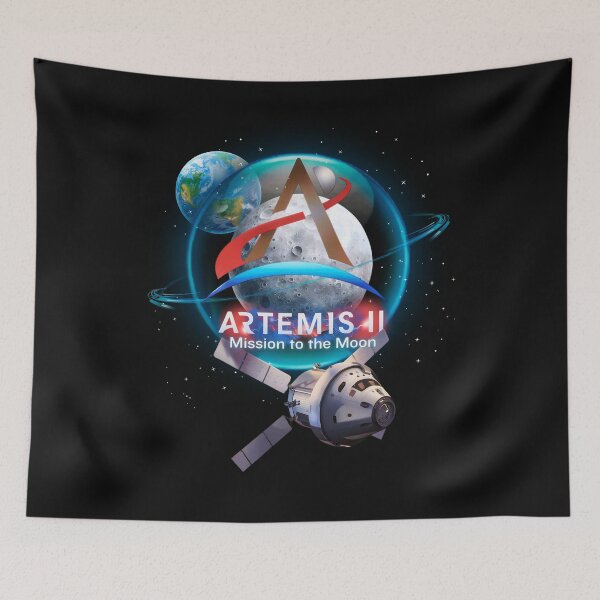 Item preview,   Artemis II Space Voyage designed and sold by Tripp Art Studio.