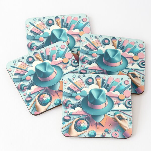 Item preview, Designer Aesthetic – Creative Mind & Color Palette Art designed and sold by EchoWave11.