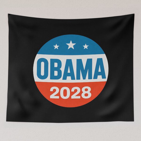 Item preview, Obama 2028, Election Apparel designed and sold by SilviCarry.