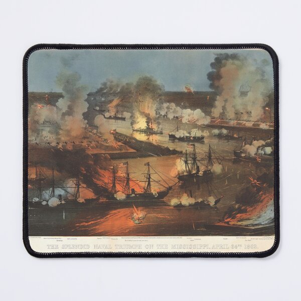 Item preview, Currier & Ives Mississippi Victory | Nautical designed and sold by GammaRay.
