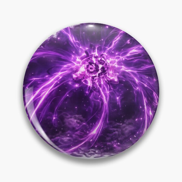 Item preview, Glowing Purple Cosmic Energy Swirl Art designed and sold by Farheen786.