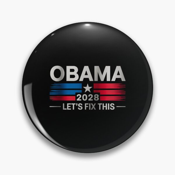 Item preview, Obama 2028, Let's Fix This, USA Flag designed and sold by SilviCarry.