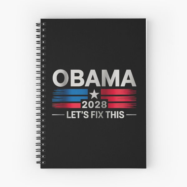 Item preview, Obama 2028, Let's Fix This, USA Flag designed and sold by SilviCarry.
