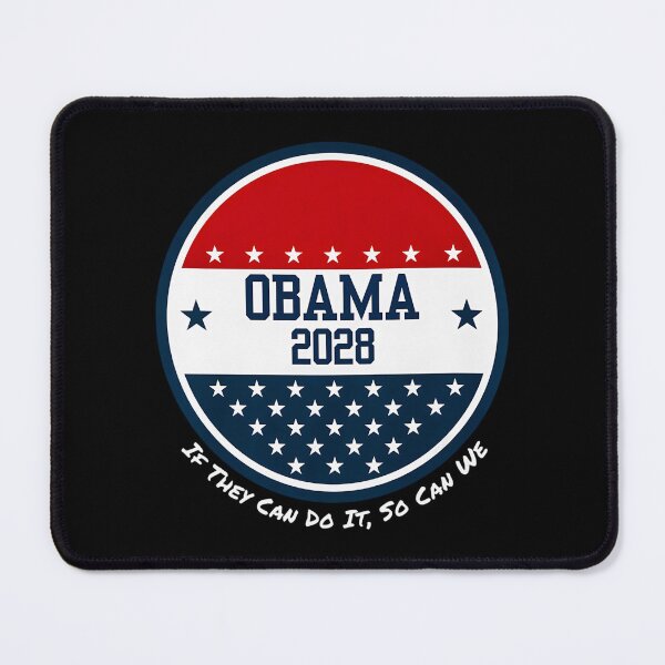 Item preview, Obama 2028, So Can We Obama, President Obama, Third Term, 2028 Election designed and sold by SilviCarry.