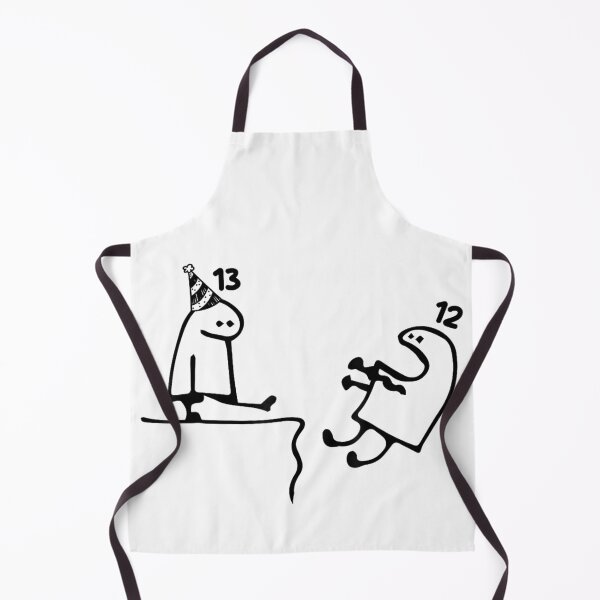 Item preview, Funny Flork Of Cows Birthday Celebration 13 To 12 Kick Down Meme designed and sold by VexlyPlonk.