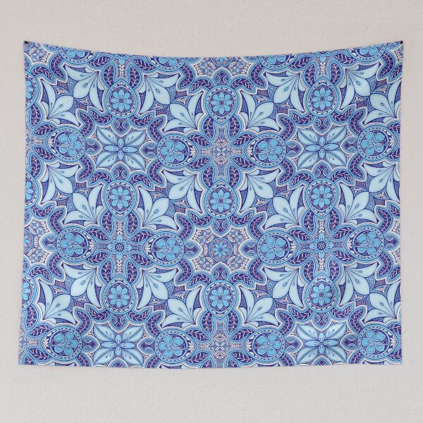 Item preview, tropical turtles blue lagoon designed and sold by AprilAppleArt.