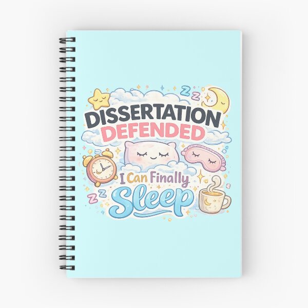 Item preview, Dissertation Defended I Can Finally Sleep – PhD Life Graduation Gift designed and sold by Im-Ara.