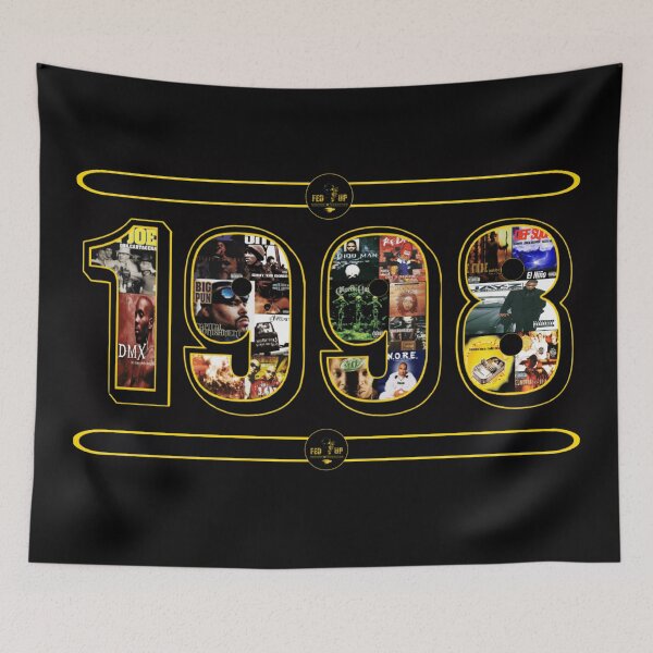 Item preview, A Year In Hip-Hop 1998 designed and sold by Fed Up Design & Creation.
