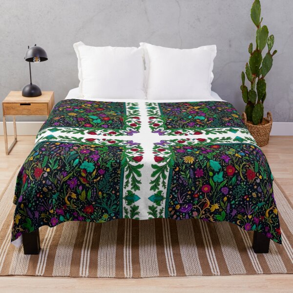 Item preview, Mystic Midnight Garden: Maximalist Folk Floral designed and sold by Good Vibes .