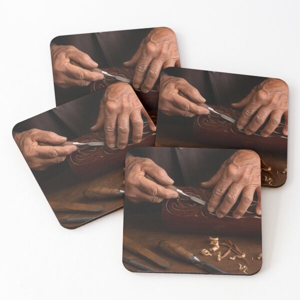 Item preview, elderly woodworker designed and sold by psychoshadow.