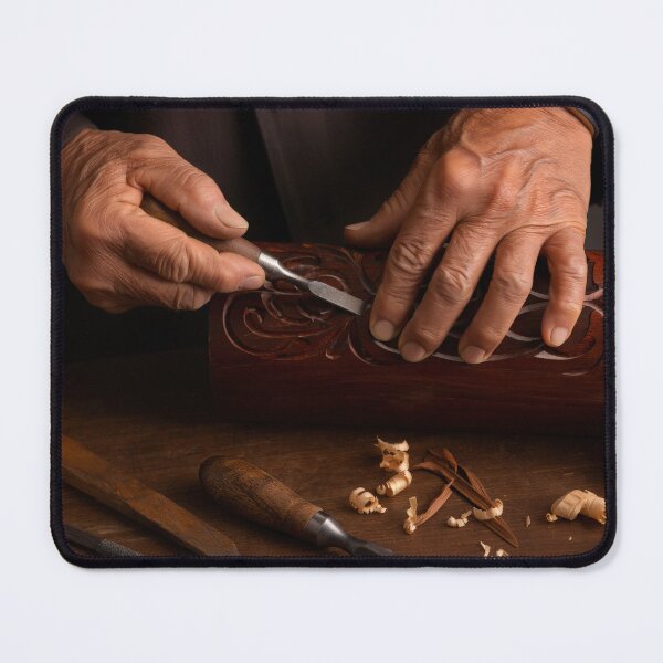 Item preview, elderly woodworker designed and sold by psychoshadow.