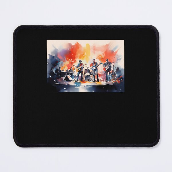Item preview, Abstract Band on Stage designed and sold by InspireZoneAN.