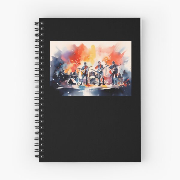 Item preview, Abstract Band on Stage  designed and sold by InspireZoneAN.
