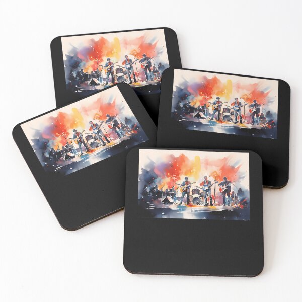 Item preview, Abstract Band on Stage  designed and sold by InspireZoneAN.