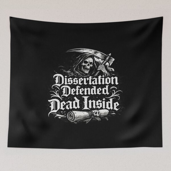 Item preview, Dissertation Defended Dead Inside – PhD Life Graduation Gift designed and sold by Im-Ara.