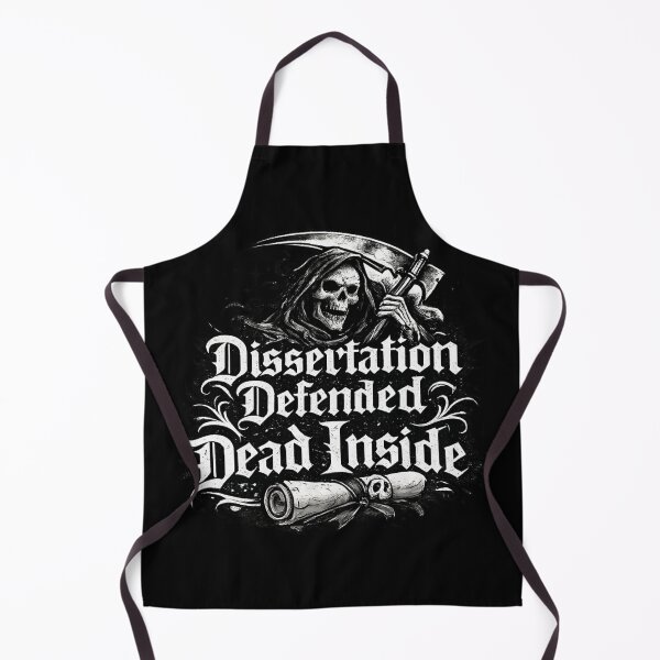 Item preview, Dissertation Defended Dead Inside – PhD Life Graduation Gift designed and sold by Im-Ara.