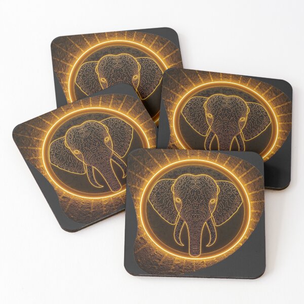 Item preview, Systems Engineer Illuminate Infrastructure Elephant Cyber Neon Art Print designed and sold by SavannaStrikes.