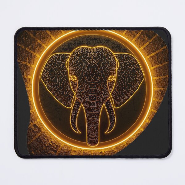 Item preview, Systems Engineer Illuminate Infrastructure Elephant Cyber Neon Art Print designed and sold by SavannaStrikes.
