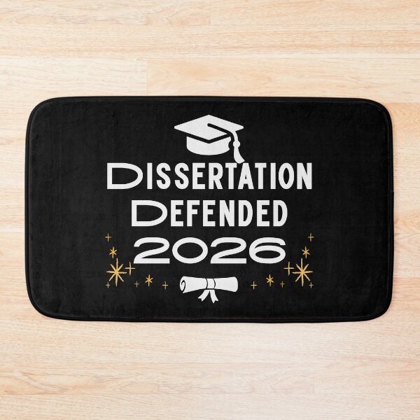 Item preview, Dissertation Defended – PhD Graduation Gift Funny Grad designed and sold by Im-Ara.
