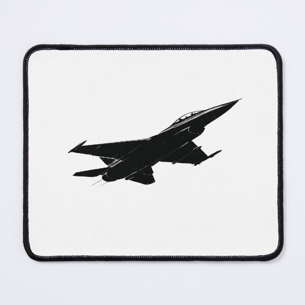 Item preview, Sleek Fighter Jet Silhouette – High‑Speed Aviation Art for Pilots, Jet Fans & Military Style designed and sold by Bright Nest Studio.