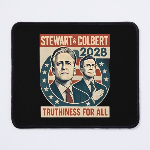 Item preview, Jon Stewart & Stephen Colbert 2028 Truthiness for All Retro designed and sold by SilviCarry.