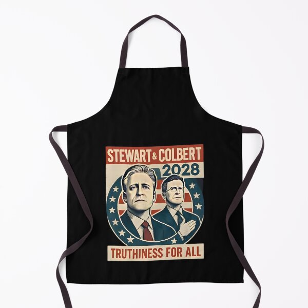 Item preview, Jon Stewart & Stephen Colbert 2028 Truthiness for All Retro designed and sold by SilviCarry.