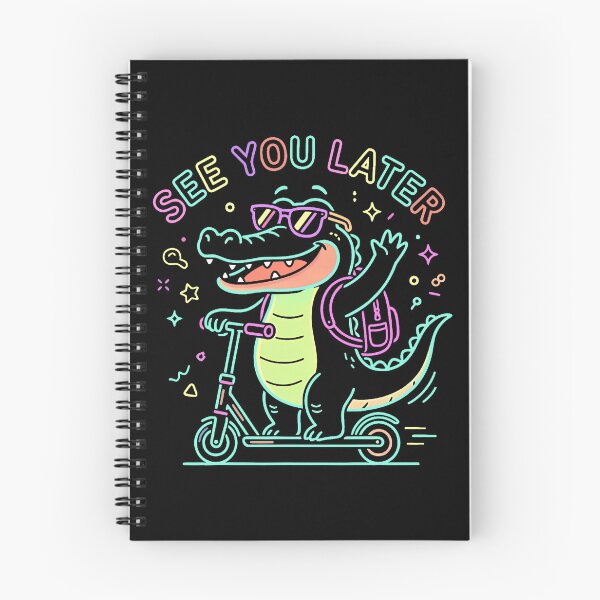 Item preview, See You Later Alligator Cute Goodbye Last Day of School Design designed and sold by ChrisyBonanno.
