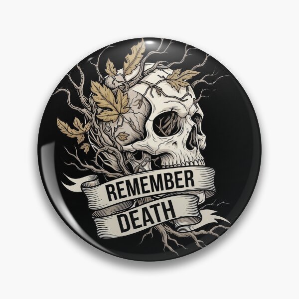 Item preview, Remember Death Skull and Death Leaves designed and sold by nuel-art.