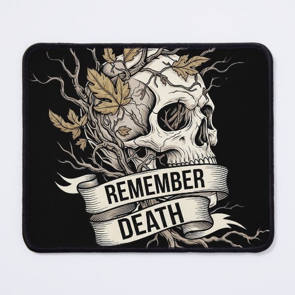 Item preview, Remember Death Skull and Death Leaves designed and sold by nuel-art.
