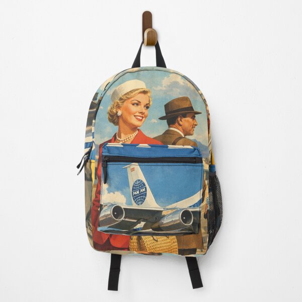 Item preview, Retro Pan Am Jet Travel Vintage Advertisement designed and sold by Mauswohn.
