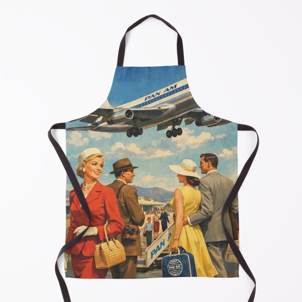 Item preview, Retro Pan Am Jet Travel Vintage Advertisement designed and sold by Mauswohn.