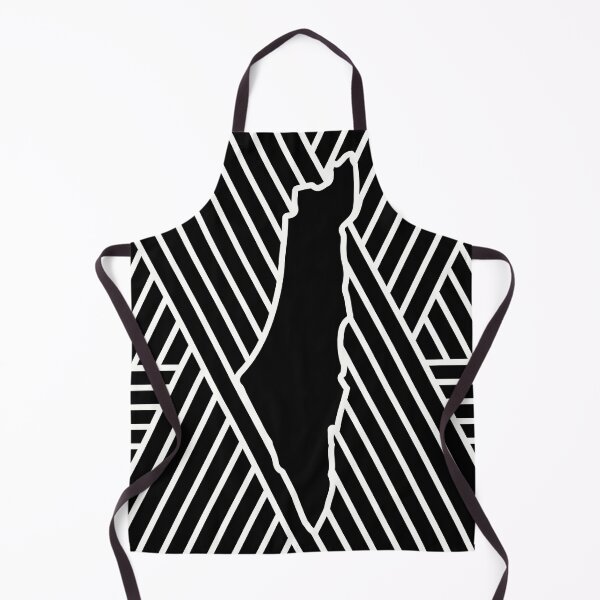 Item preview, All Freedom Roads Lead to Palestine Customized Palestinian Map In Pattern Design White on Black designed and sold by Hurriyyatee.